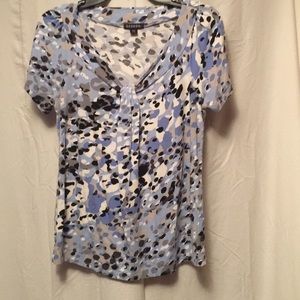 Ladies short-sleeve knit shirt, S